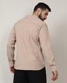 Shop Men's Beige Textured Shirt-Design