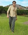 Shop Men's Beige Textured Shirt-Full