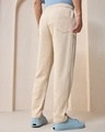 Shop Men's Beige Track Pants-Design