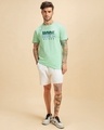 Shop Men's Bird Egg Green Hope Surviveal One Typography T-shirt-Full