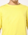 Shop Men's Birthday Yellow Oversized T-shirt