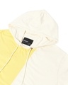 Shop Men's Birthday Yellow Plus Size Color Block Hoodie T-shirt