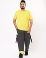 Shop Men's Birthday Yellow Plus Size T-shirt-Full