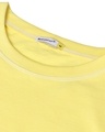 Shop Men's Birthday Yellow Pocket Print Collar T-shirt