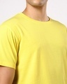 Shop Men's Birthday Yellow T-shirt