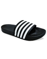 Shop Men's Black 4line Classy Flip Flops & Sliders-Design