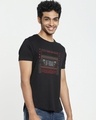Shop Men's Black 4x4 Life Apple Cut T-shirt-Front