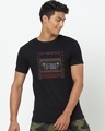 Shop Men's Black 4x4 Life T-shirt-Front