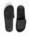 Shop Men's Black Adjustable Velcro Sliders-Design