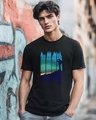 Shop Men's Black Adventure Time Graphic Printed T-shirt-Front