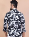 Shop Men's Black All Over Floral Printed Relaxed Fit Shirt-Full