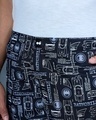 Shop Men's Black All over Printed Boxers