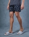 Shop Men's Black All over Printed Boxers-Design