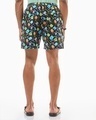 Shop Men's Black All Over Printed Boxers-Full