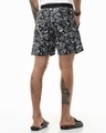 Shop Men's Black Scooby Doo All Over Printed Boxers-Full