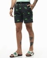 Shop Men's Black Rick & Morty All Over Printed Boxers-Design