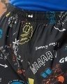 Shop Men's Black All Over Printed Boxers