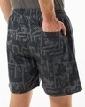 Shop Men's Black Spiderman All Over Printed Boxers