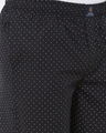 Shop Men's Black All Over Printed Cotton Lounge Pants