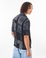 Shop Men's Black All Over Printed Oversized Shirt-Design
