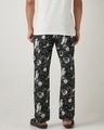 Shop Men's Black All Over Printed Pyjamas-Design