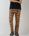 Shop Men's Grey All Over Printed Pyjamas-Front