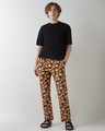 Shop Men's Grey All Over Printed Pyjamas-Full
