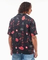 Shop Men's Black All Over Printed Oversized  Shirt-Design