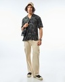 Shop Men's Black All Over Printed Shirt