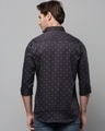 Shop Men's Black All Over Printed Slim Fit Shirt-Full