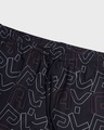 Shop Men's Black All Over Printed Training Joggers