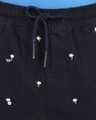 Shop Men's Black All Over Tree Printed Shorts