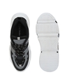 Shop Men's Black and Grey Designer Sneakers-Full