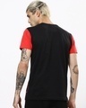 Shop Men's Black and Red Iron Man Color Block Graphic Printed T-shirt-Design