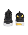 Shop Men's Black and Yellow Designer Sneakers