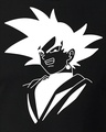 Shop Men's Black Anime Dragon Ball Z Graphic Printed T-shirt-Full