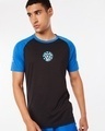 Shop Men's Black Arc Reactor Training T-shirt-Front