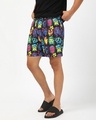 Shop Men's Black Avengers All Over Printed Boxers-Design