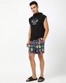 Shop Men's Black Avengers All Over Printed Boxers