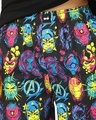 Shop Men's Black Avengers All Over Printed Boxers
