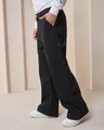 Shop Men's Black Baggy Straight Fit Carpenter Jeans-Design