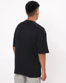 Shop Men's Black Bang Graphic Printed Oversized T-shirt