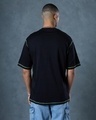 Shop Men's Black Bat Legacy Graphic Printed Oversized T-shirt-Full