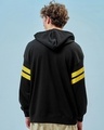 Shop Men's Black Batman Graphic Printed Oversized Hoodies-Full