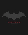Shop Men's Black Batman Outline Logo Graphic Print Plus Size T-shirt
