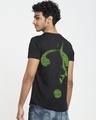 Shop Men's Black Batman Riddle Apple Cut T-shirt-Design