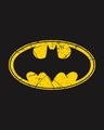 Shop Men's Black Batman Graphic Printed T-shirt-Full