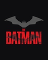 Shop Men's Black Batman Vengeance Typography Varsity T-shirt