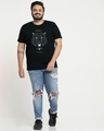 Shop Men's Black Beast Within Graphic Printed Plus Size T-shirt-Design
