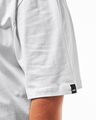 Shop Men's Black & White Iron Man Graphic Printed Oversized Plus Size T-shirt